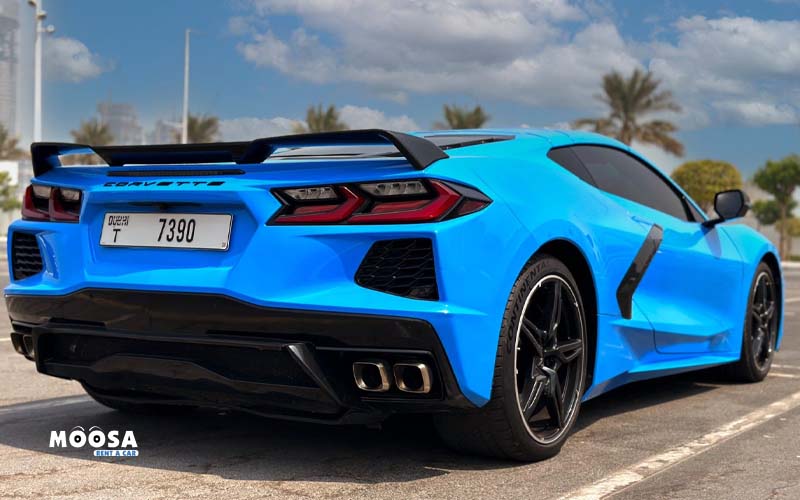 Chevroltte Corvette Rear Side