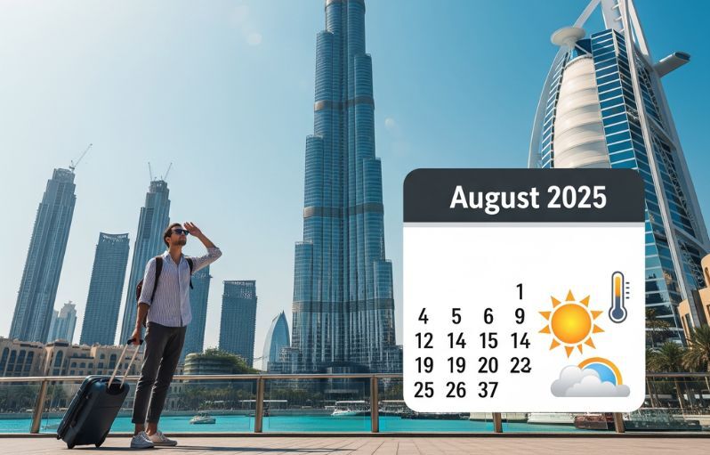 Planning a Trip Dubai Weather in August 2025